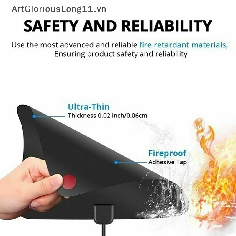 Ăng Ten TV Kỹ Thuật Số HDTV Phạm Vi 5000 Dặm 4K HD Và Phụ Kiện