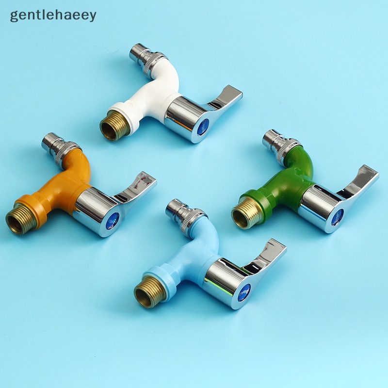 Vòi Nước 1 / 2 "Gắn Tường 4 Màu Tùy Chọn Cho Máy Giặt / Ban Công