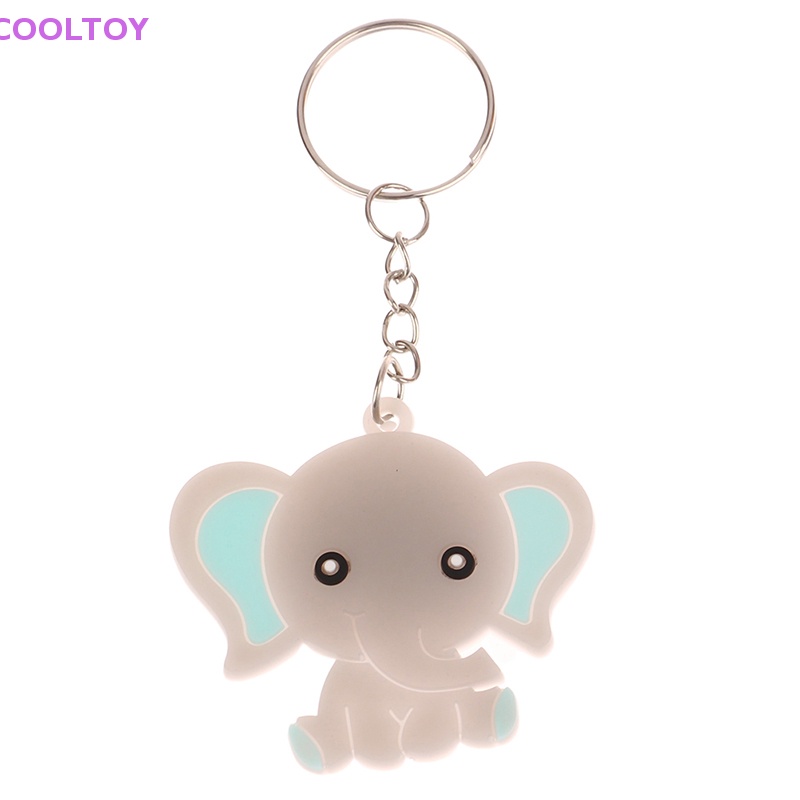 1 Vỏ Silicon PVC Mềm Bọc Chìa Khóa Hình Động Vật Hoạt Hình Dễ Thương