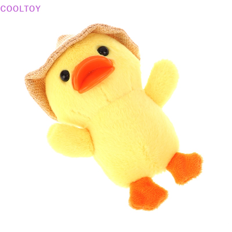 1 Móc Khóa Vịt Nhồi Bông 13cm Dễ Thương