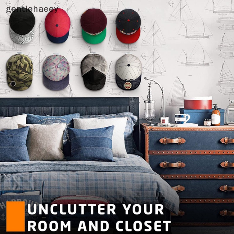 Set 2 Móc Treo Mũ Lưỡi Trai Gắn Tường Tiện Dụng