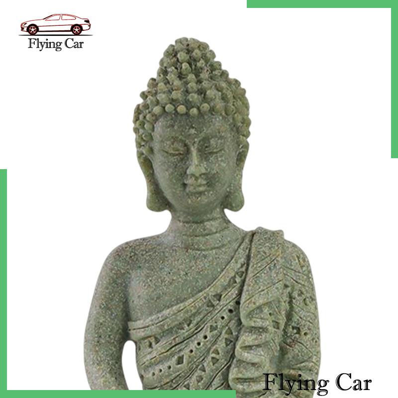 Mô Hình Tượng Phật Bằng Nhựa Resin Để Bàn Trang Trí Văn Phòng / Làm Việc 2