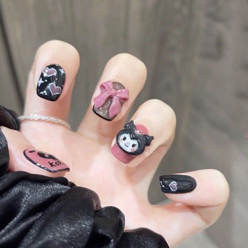 Miếng Dán Trang Trí Móng Tay Xinh Xắn Cho Bé Gái 10 Tuổi