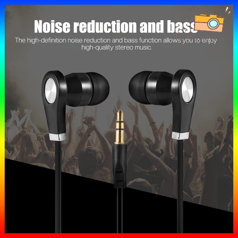 Tai nghe siêu nhẹ 3,5m màu đen