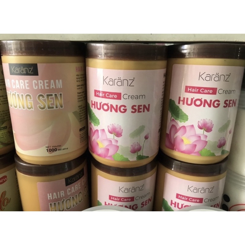 Hấp dầu ủ tóc collagen Kazan Hương Sen 1000ml
