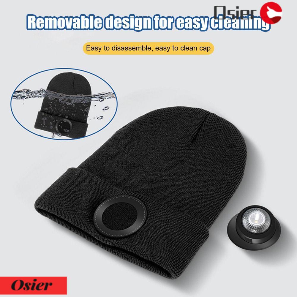 Đèn LED 1 Bóng Giữ Ấm Đa Năng Có Thể Sạc Lại Bằng Cổng USB Dùng Khi Chạy Bộ Vào Mùa Thu Đông