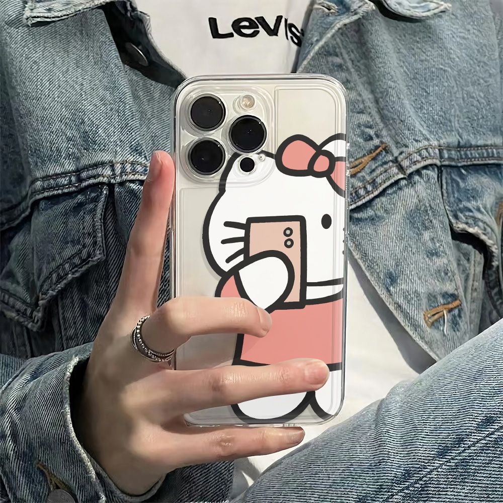 ✅Ốp Điện Thoại Dẻo Họa Tiết Chú Mèo Dễ Thương Chống Sốc Cho Plusmax786In13Kt 11 14proiPhone12 BYSO