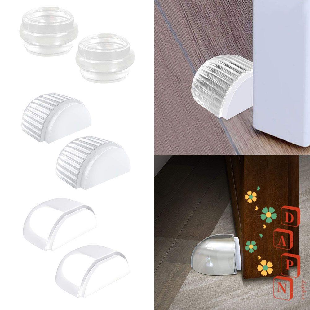 Dụng Cụ Chặn Cửa Trong Suốt Chống Va Chạm Có Giác Hút Mạnh