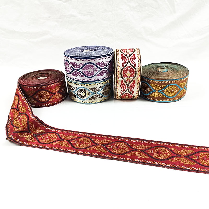 Rèm Cửa Ren Hoa 6cm Dùng Trang Trí Ghế Sofa / Gối / Mũ / Đồ Hán Phục