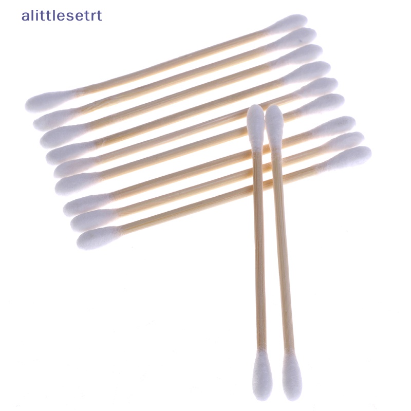 Set 100 Tăm Bông Cotton Hai Đầu Sử Dụng Một Lần