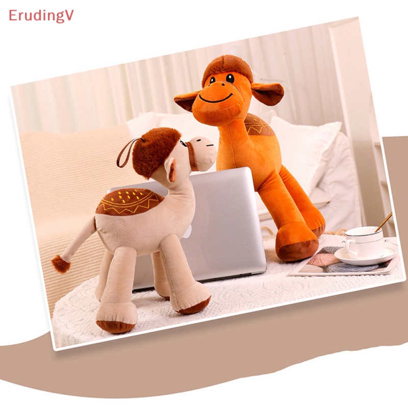 Thú Nhồi Bông Hình Lạc Đà Hoạt Hình Dễ Thương 25CM