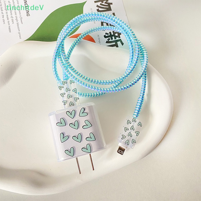 1 Bộ Vỏ Bảo Vệ Dây Cáp Sạc 18W / 20W Chất Lượng Cao