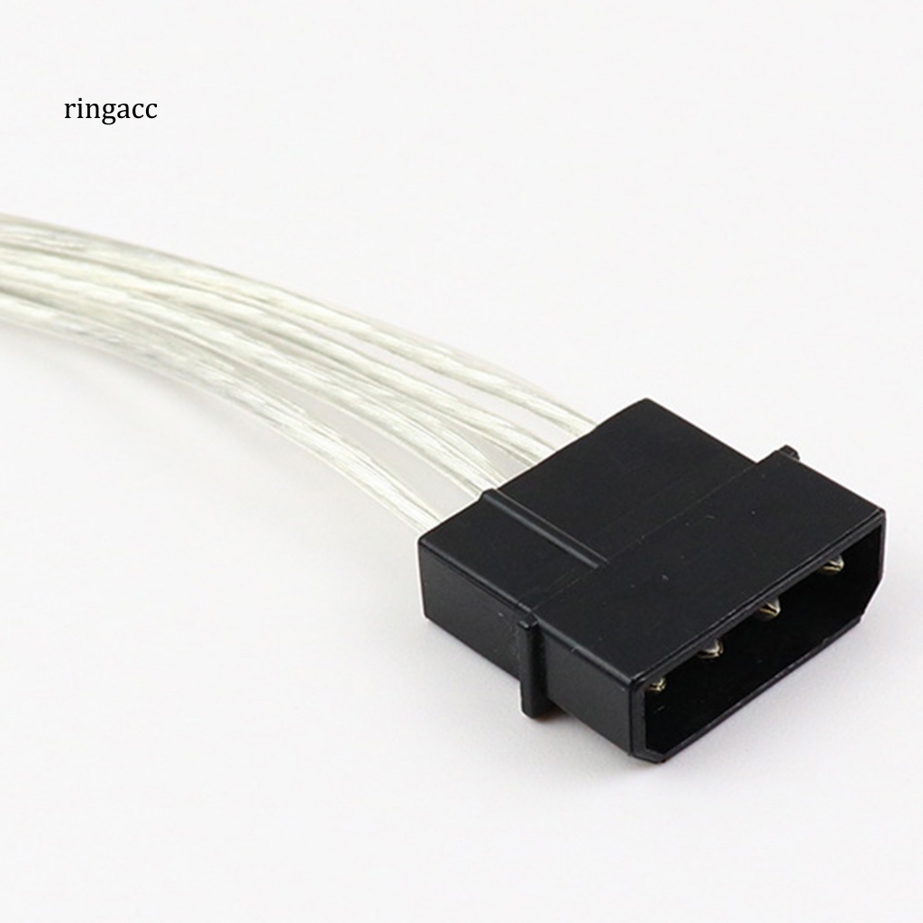 Dây Cáp Chuyển Đổi Nguồn Điện 20cm 4Pin Male Sang 4Pin Female Cho Quạt Làm Mát