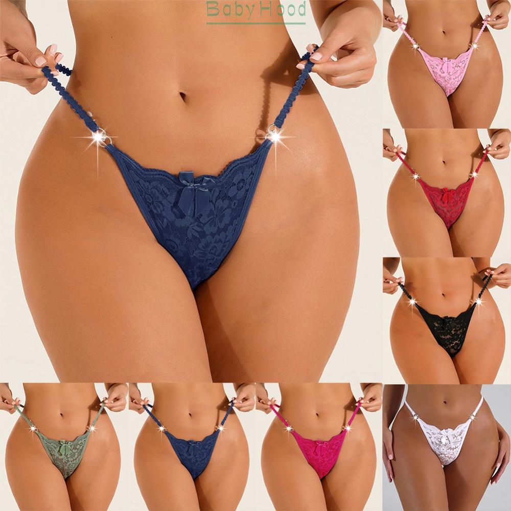 Women's Sexy Lace Brief Panties Underwear Thongs Lingerie G String Knickers XS L#BBHOOD