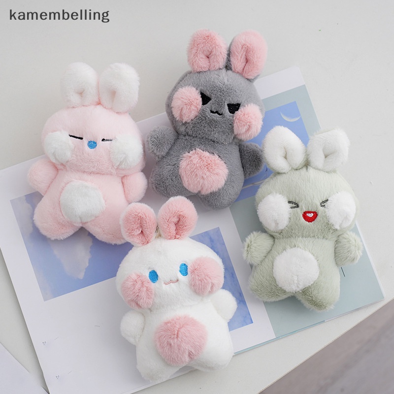 Móc Khóa Thỏ Nhồi Bông Dễ Thương Cho Bé