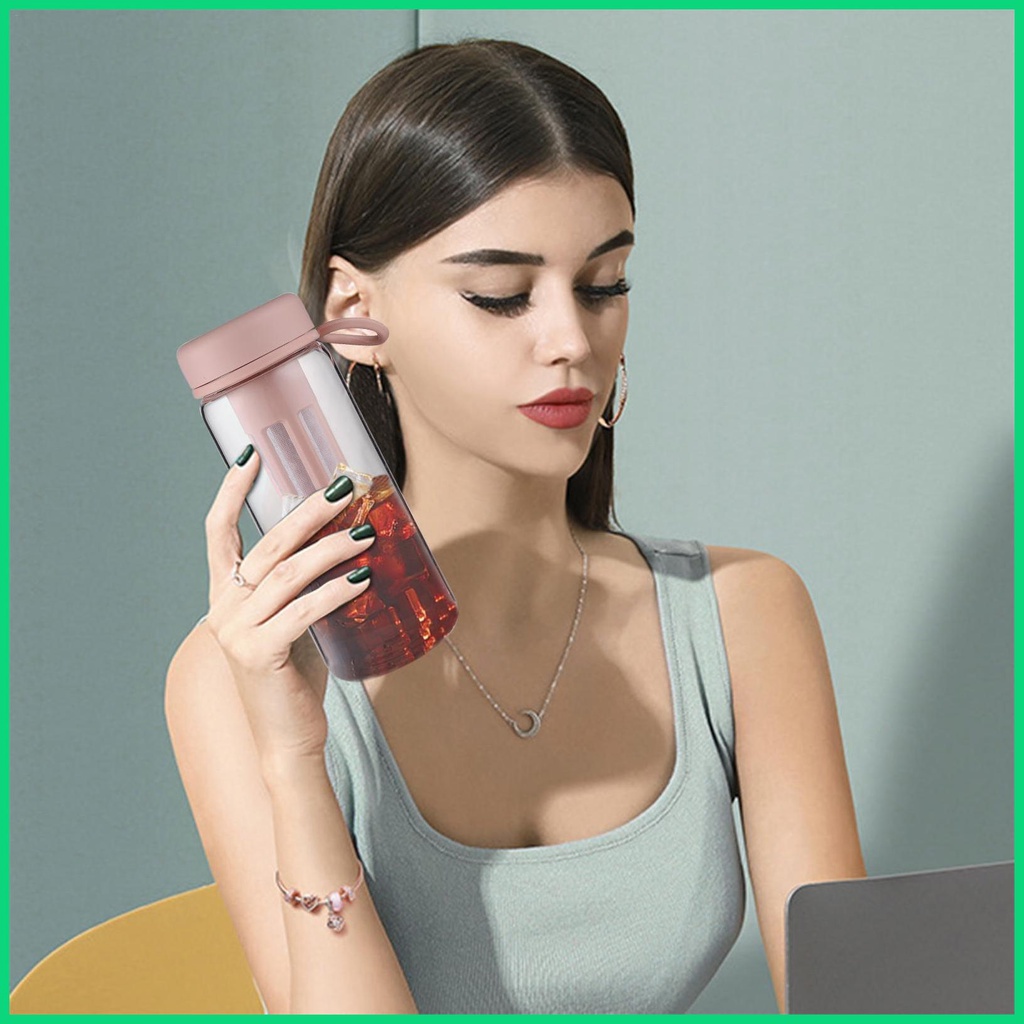 Bình Đựng Nước Lạnh Chống Rò Rỉ Có Thang Đo Cho Nhà Bếp / Tập Gym / Leo Núi