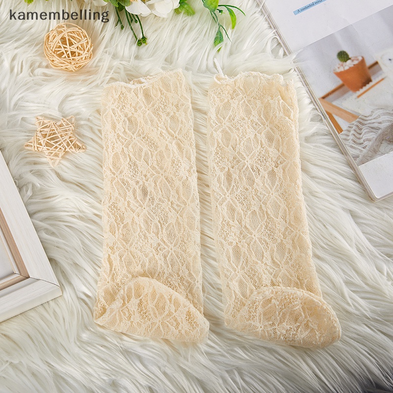 1 Đôi Tất Lưới Ren Hoa Mỏng Trong Suốt Thoáng Khí Thời Trang Mùa Hè Cho Nữ