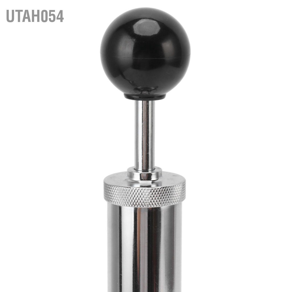 Utah054 Máy bơm tiệc bia Keg 4 inch bằng thép không gỉ cho các bữa dã ngoại Homebrew Tiệc chào mừng Sự kiện đám cưới Họp mặt gia đình