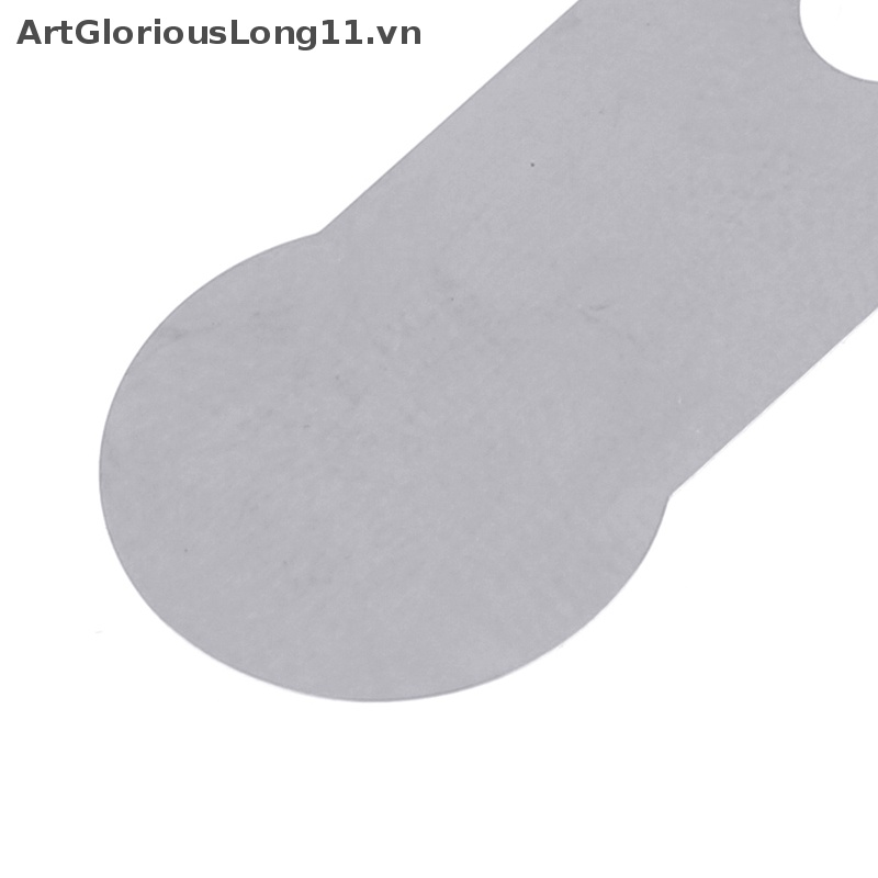 Set 10 Tấm Van Khí Hoặc Tấm Nhôm Màu Bạc