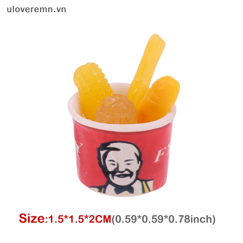 Đồ Chơi Mô Hình Thức Ăn Siêu Thị Mini Cho Nhà Búp Bê