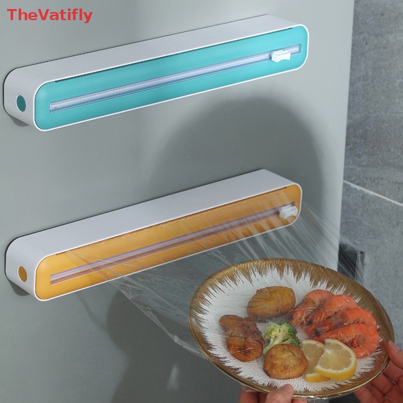 Hộp Đựng Màng Bọc Thực Phẩm Từ Tính Kèm Đồ Cắt Phim