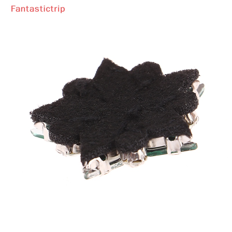 [Fantastictrip] Set 5 Miếng Vá Thủ Công Hình Ngôi Sao Đính Đá Cườm May Vá Quần Áo DIY Mới