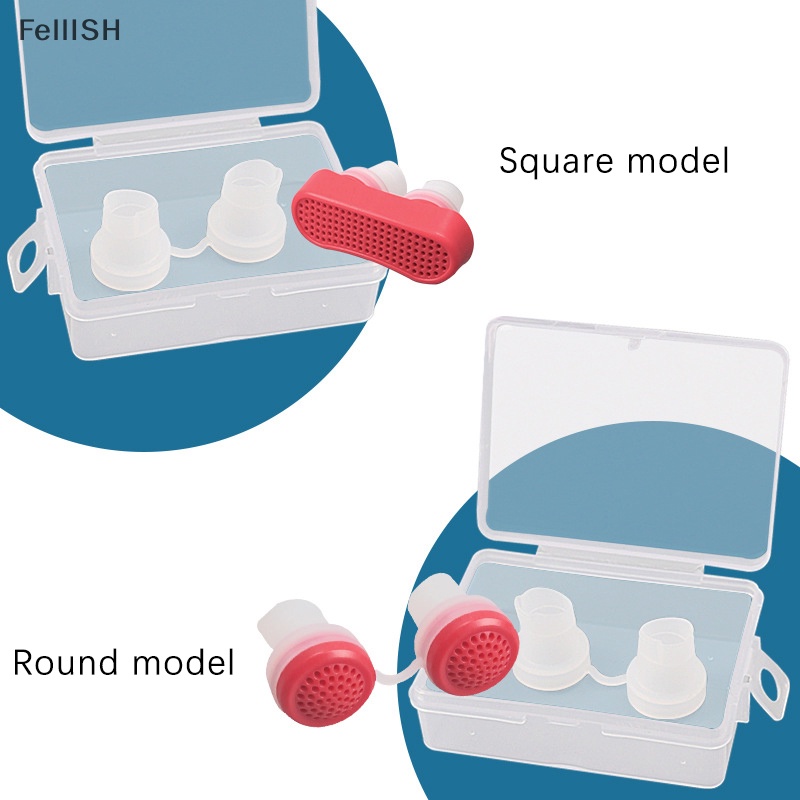 Dụng Cụ Kẹp Mũi Chống Ngáy Bằng Silicone Tiện Dụng Khi Ngủ 439br