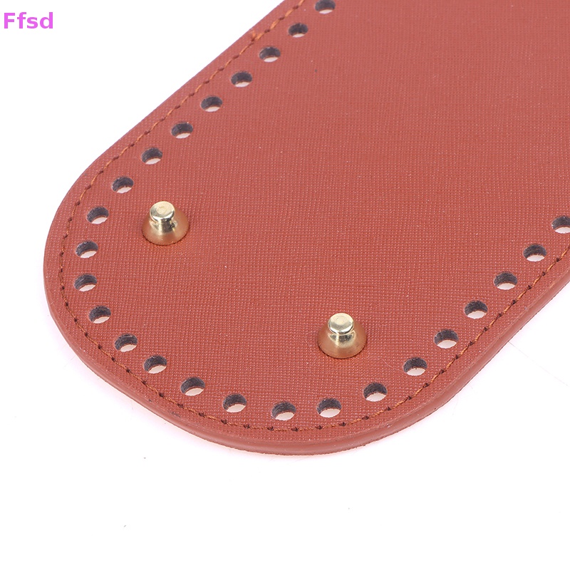 1 Đế Dài Bằng Da PU Dệt Kim Làm Túi Xách Thủ Công DIY