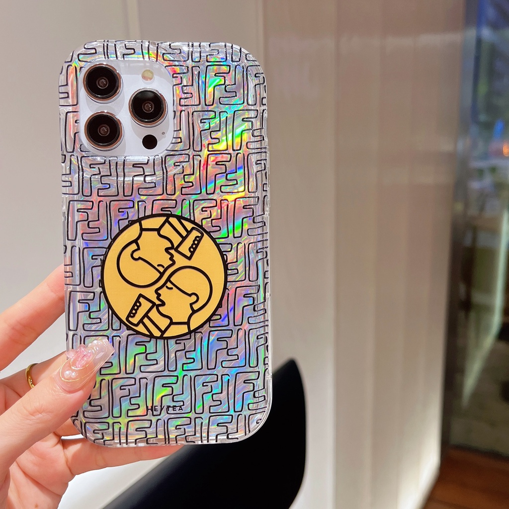 Ốp Điện Thoại TPU Mềm Trong Suốt In Họa Tiết Thời Trang Đơn Giản Có Túi Khí Chống Sốc Cho iPhone 12 13 14 Pro Max