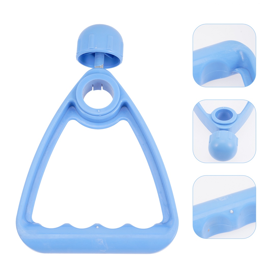 Tay Cầm Bằng Nhựa Màu Xanh Da Trời Kích Thước 18.5X12CM Dùng Treo Quần Áo Tiện Dụng