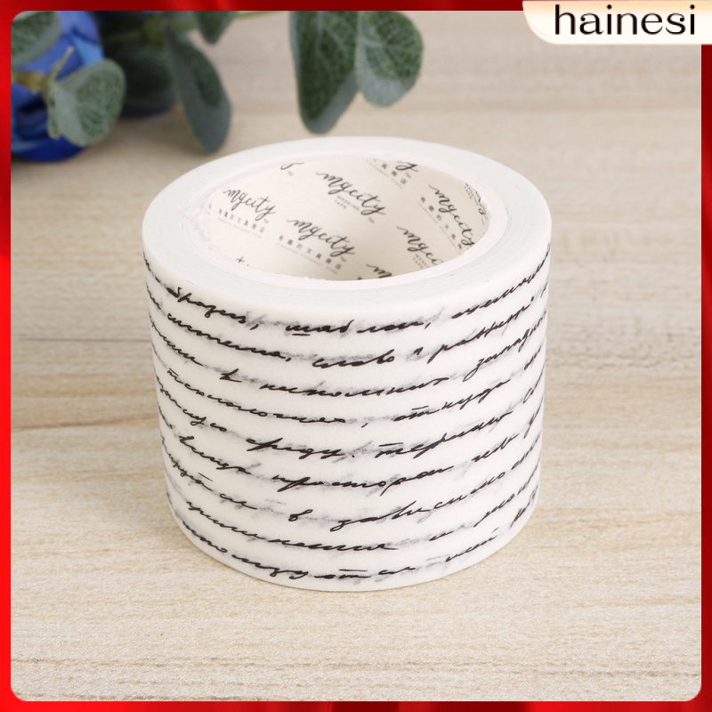 Cuộn Băng Keo Họa Tiết Cây Xanh Vintage Trang Trí Sổ Tay DIY