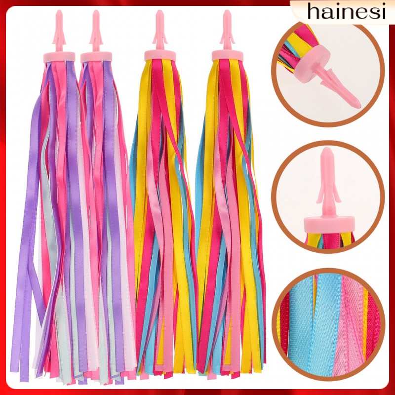 2 Cặp Tay Nắm Xe Đạp Tua Rua Cho Bé