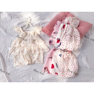 Bộ cánh tiên vải xốp tơ cho bé 8kg đến 16kg