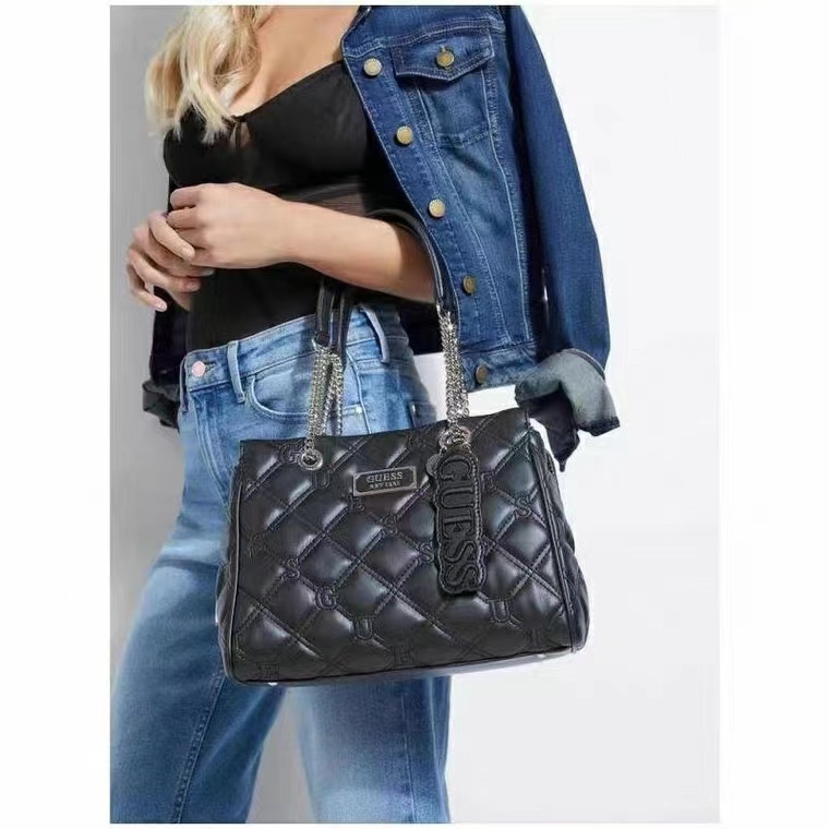 Túi Xách Tay Họa Tiết Kẻ Ô Màu Trơn Thời Trang Mới Cho Nữ