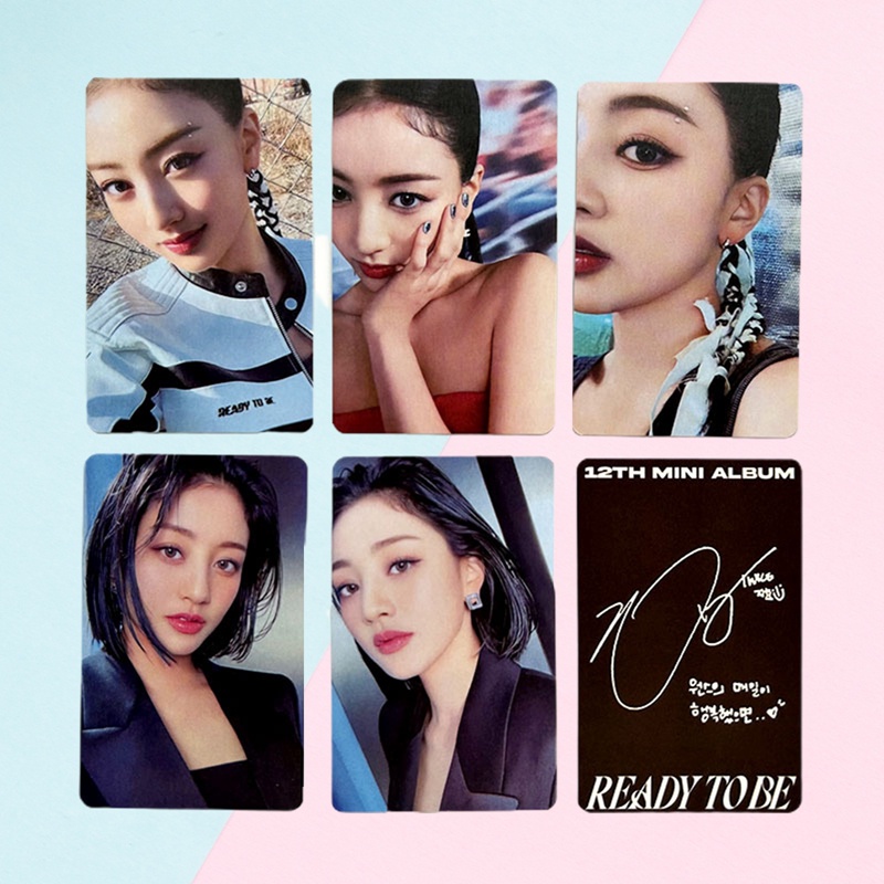 Set 5 Tấm Thẻ Ảnh Nhóm Nhạc Kpop TWICE