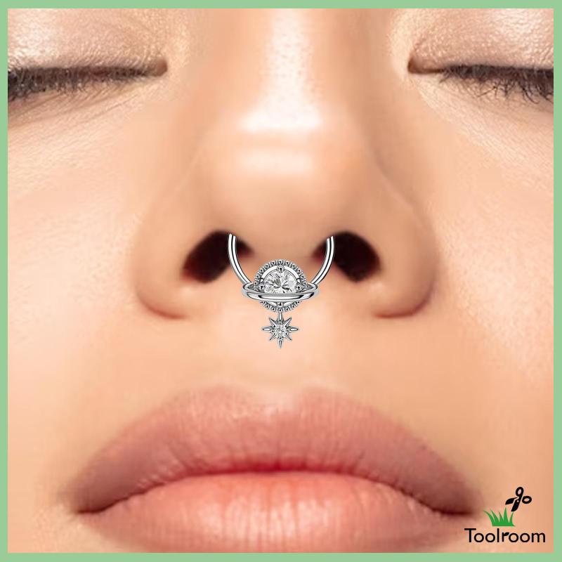 Khuyên Mũi Bằng Thép Không Gỉ Hình Ngôi Sao