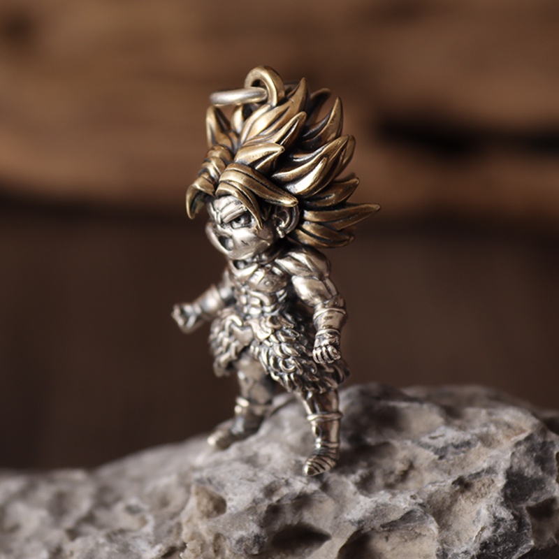 Vòng cổ Mặt Hình Nhân Vật Hoạt Hình Tóc Vàng Dễ Thương Cá Tính Hóa Trang Cho Nam