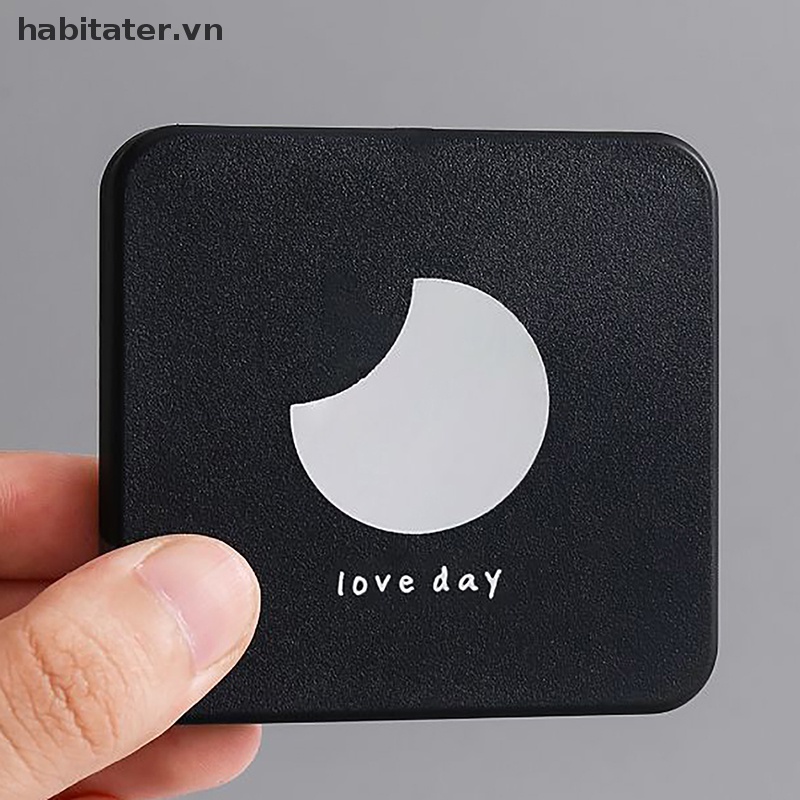 Gương Trang Điểm Mini Hình Vuông Gấp Gọn Tiện Dụng