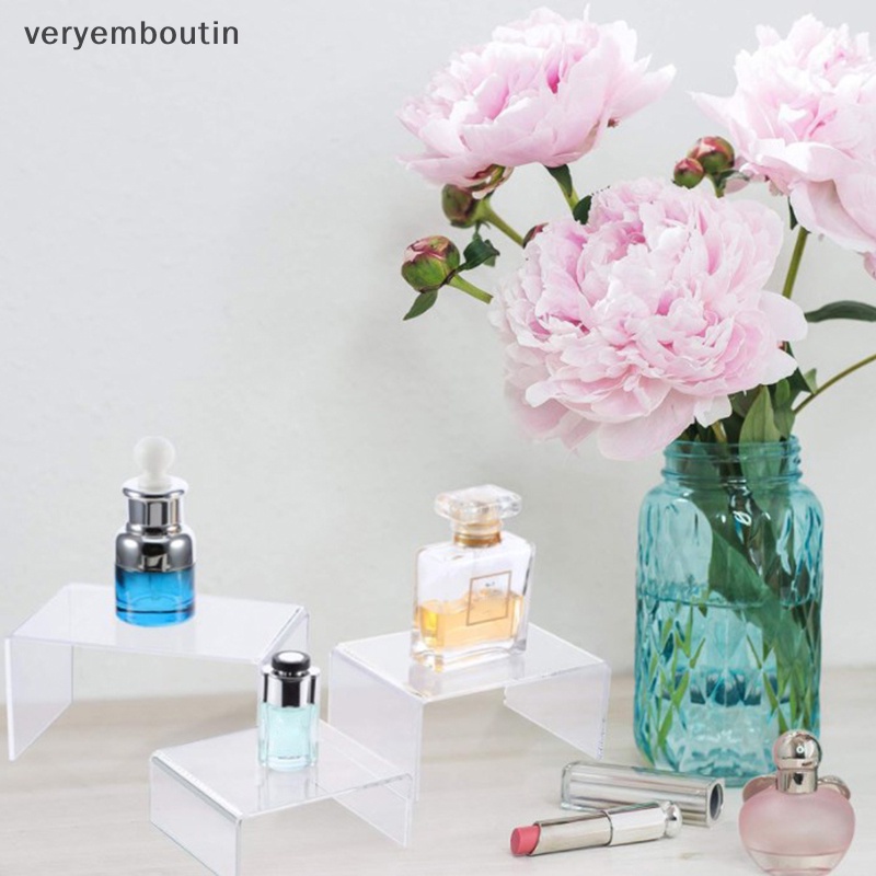 Giá Đỡ Trưng Bày Trang Sức / Bánh Kẹo Bằng Acrylic Trong Suốt