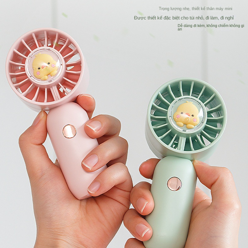 Quạt Cầm Tay Mini Sạc Điện Giá Rẻ /Quạt Sạc Usb / Quạt Tuabin Túi Sinh Viên / Quạt Quà Tặng Máy Tính Để Bàn HZGOE037