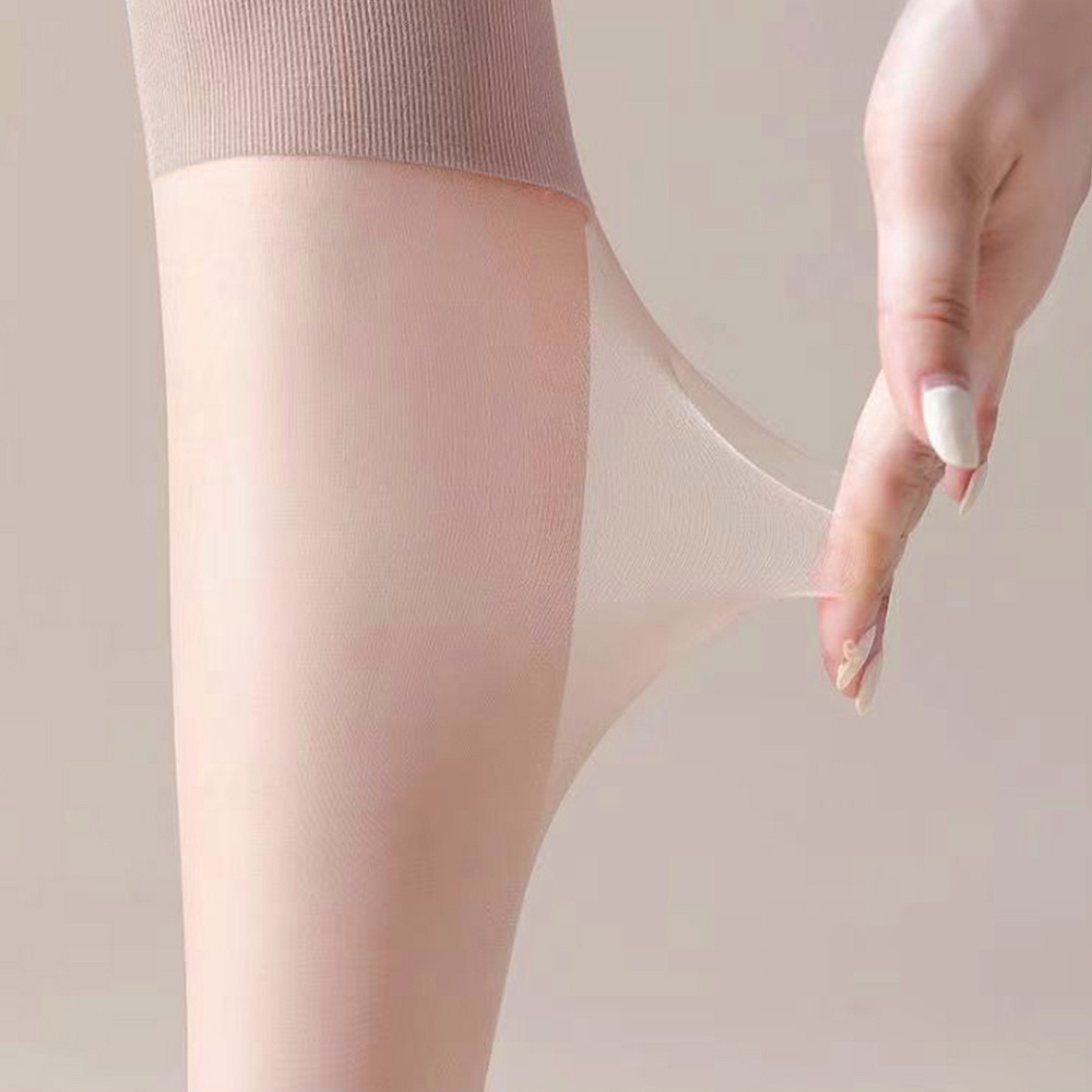 1 Đôi Tất Dày Cao Đến Đầu Gối Mềm Mại Thoáng Khí Bảo Vệ Đầu Gối Chống Trượt Thấm Hút Mồ Hôi