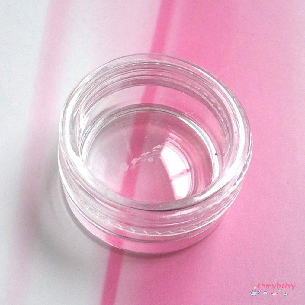 [InStock] 12 Cái Nhỏ Nhựa Rỗng Mẫu Hộp Đựng Du Lịch Vòng Trang Điểm Mỹ Phẩm Long Lanh Powerd Chai [Z/1]