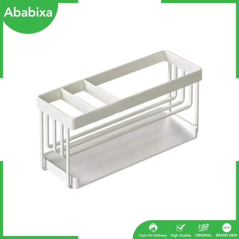 Giá Đỡ Bọt Biển / Xà Phòng Có Rãnh Thoát Nước Tiện Dụng Cho Bồn Rửa Nhà Bếp