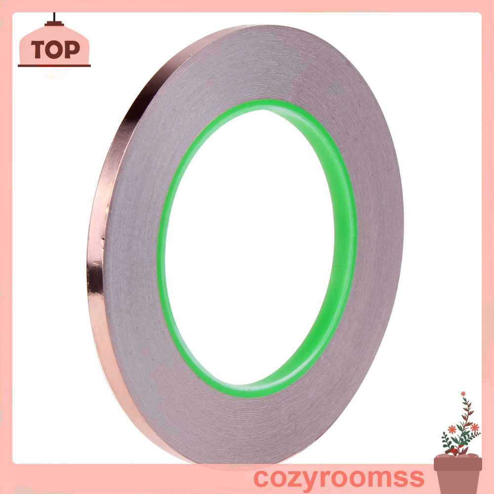 Cuộn Băng Keo Đồng Mạ Đồng 0.6Cm Dài 33M Chuyên Dụng