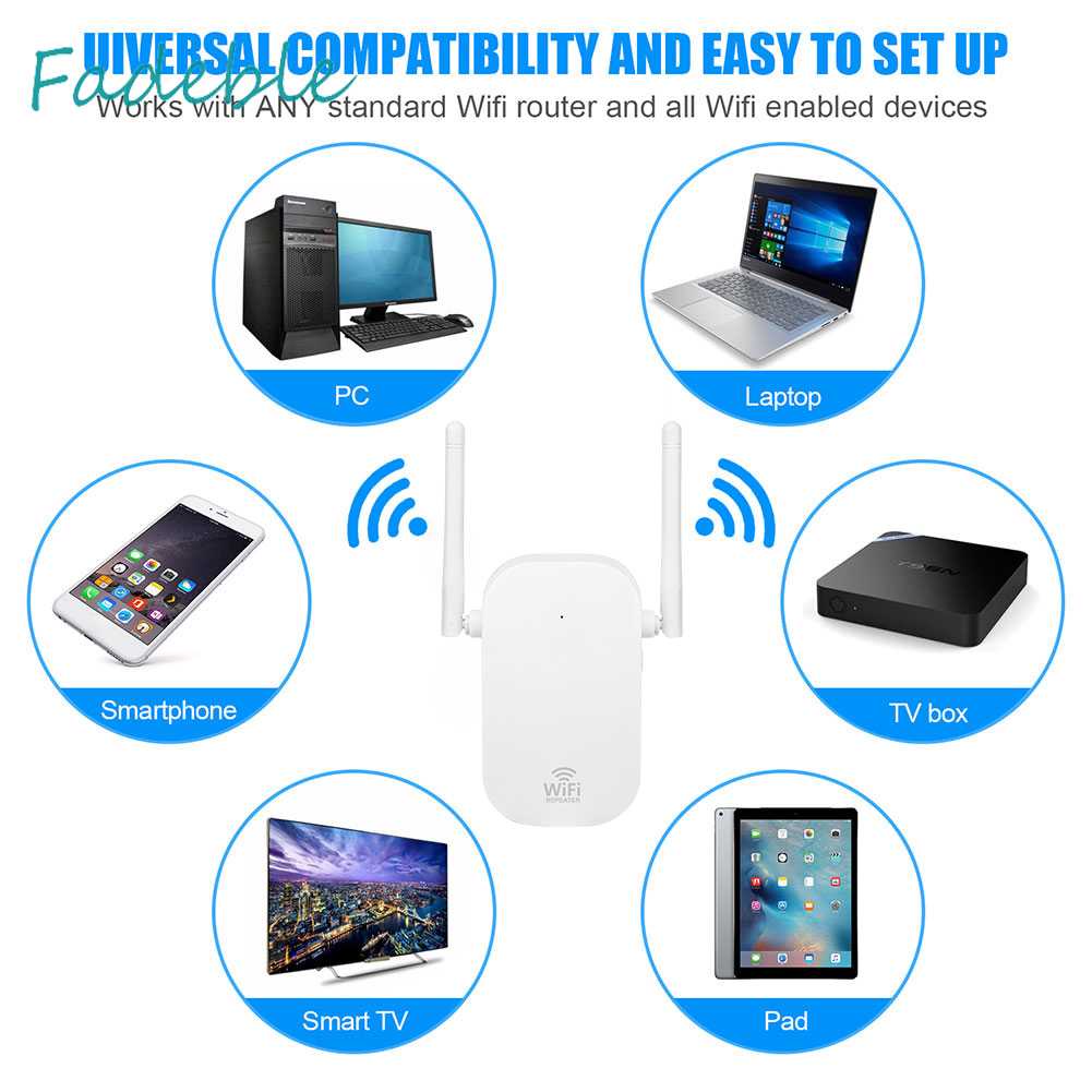 Bộ Khuếch Đại Tín Hiệu WiFi Băng Tần Kép 2.4Ghz / 5.8Ghz Với Phích Cắm US / EU / UK
