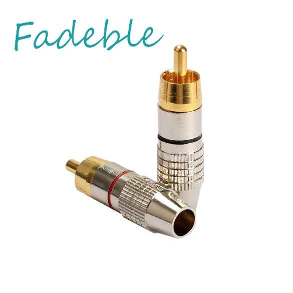 Bộ 4 Đầu Nối Phích Cắm RCA Chất Lượng Cao