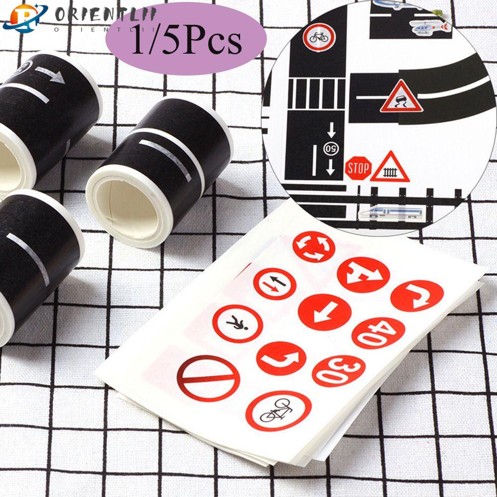 Set 1 / 5 Băng Keo Dán Đường Ray Cho Bé Học Tập