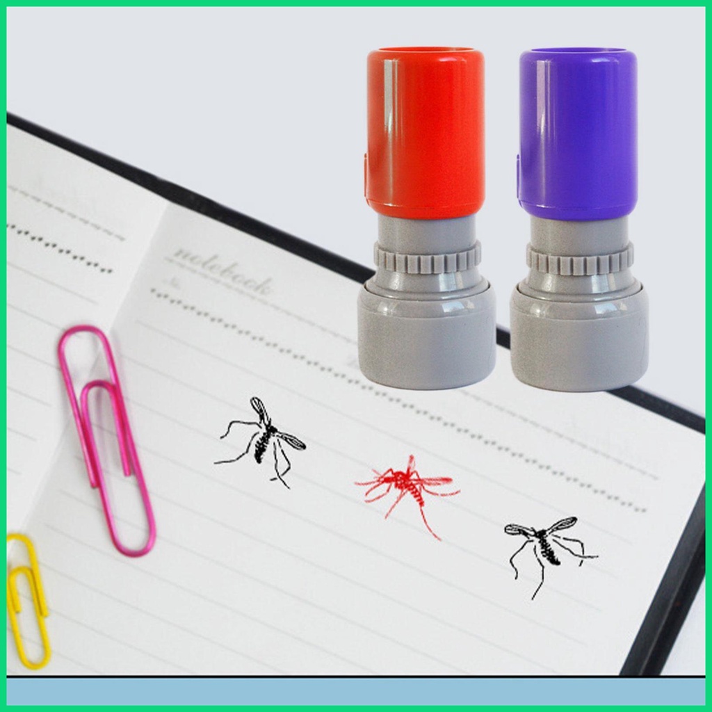 Bộ Con Dấu Cao Su Mini In Họa Tiết Vui Nhộn Cho Bé