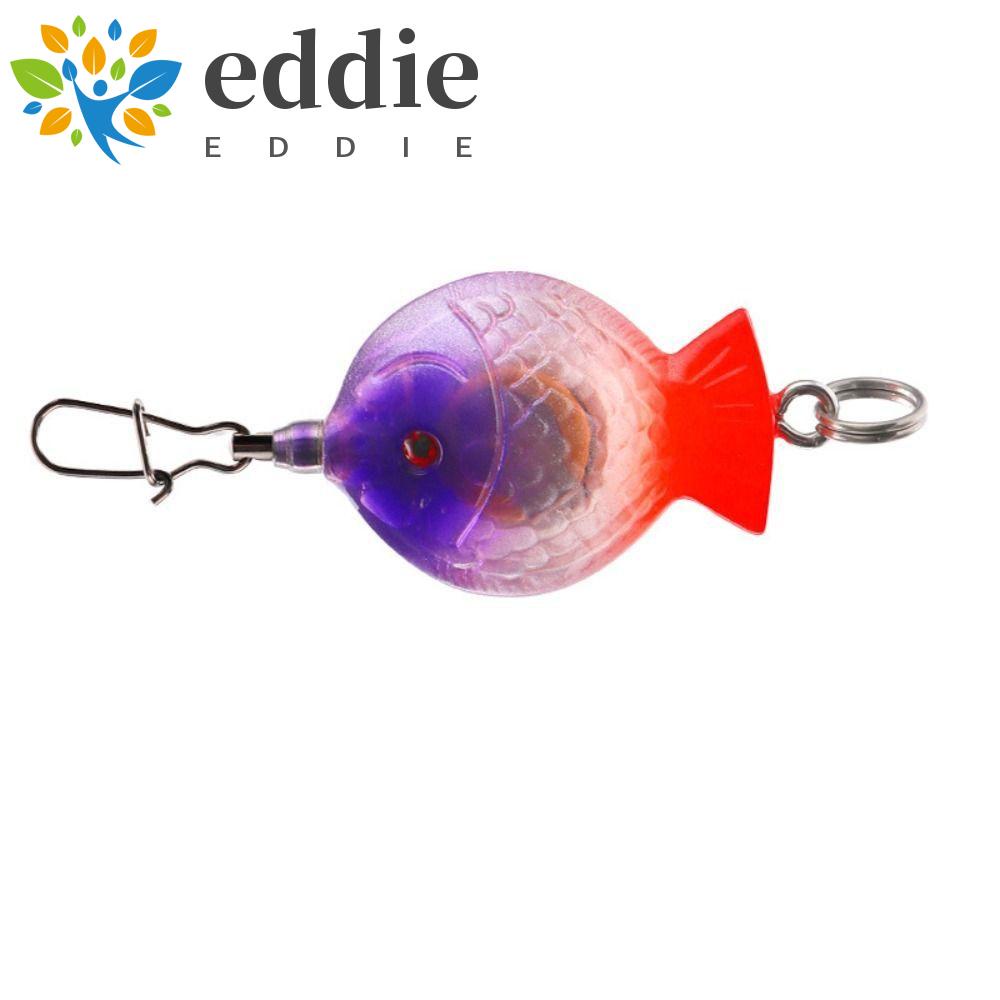 Mồi Câu Cá Giả 26 Mắt Dạ Quang Cứng Hình Mực Xoay Được