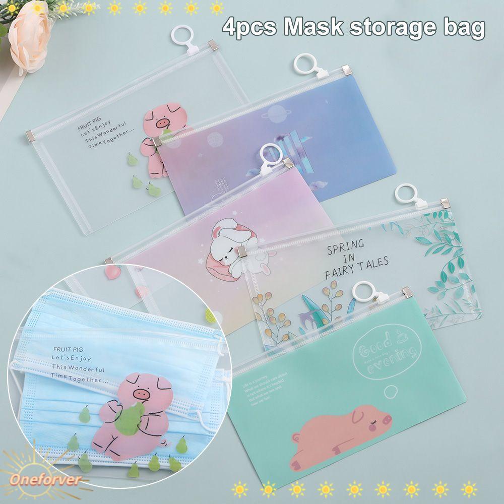 Giá Đỡ Tấm Chắn Bảo Vệ Mặt Họa Tiết Hoạt Hình Thời Trang Sắp Xếp